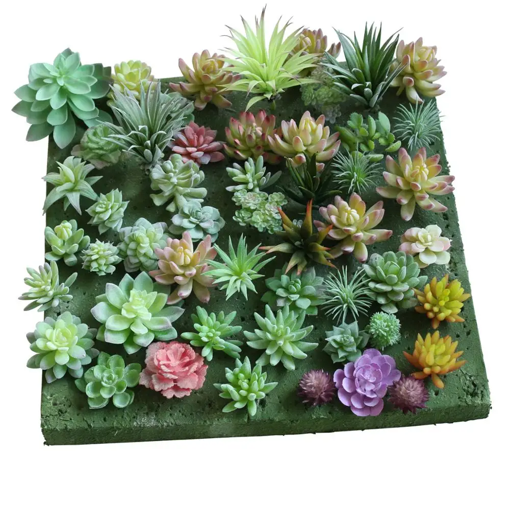 

artificial succulents DIY series indoor outdoor decor, Mixed colors