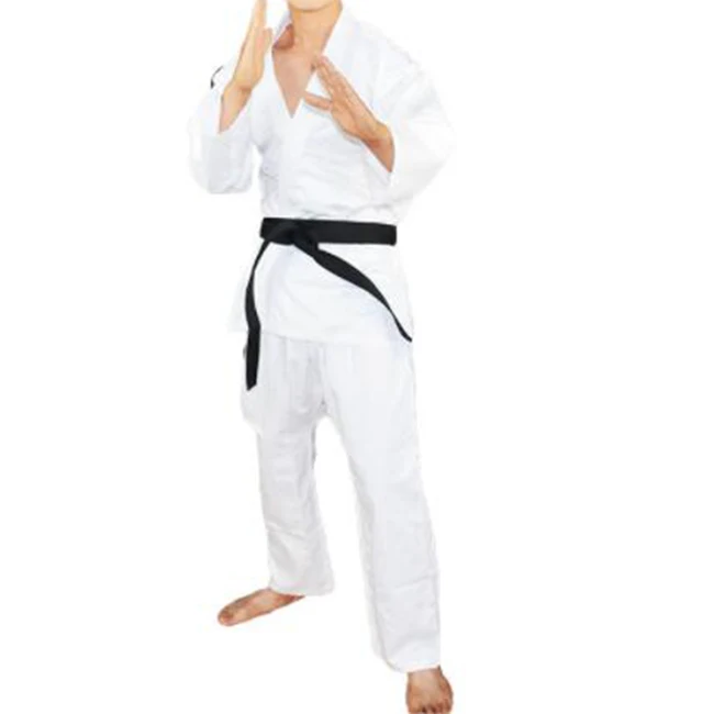 

Unisex 100% cotton Twill fabric karate uniform for men & women, White