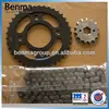 Sprockets Chain Sets CG125 Motorcycles, Good Quality 38T/15T Sprocket Wheel 428/100L Chain Links Wholesale
