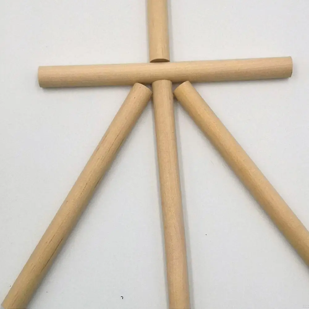 
Furniture parts wholesale birch material wooden stick craft high quality burlywood wooden sticks wooden dowel 