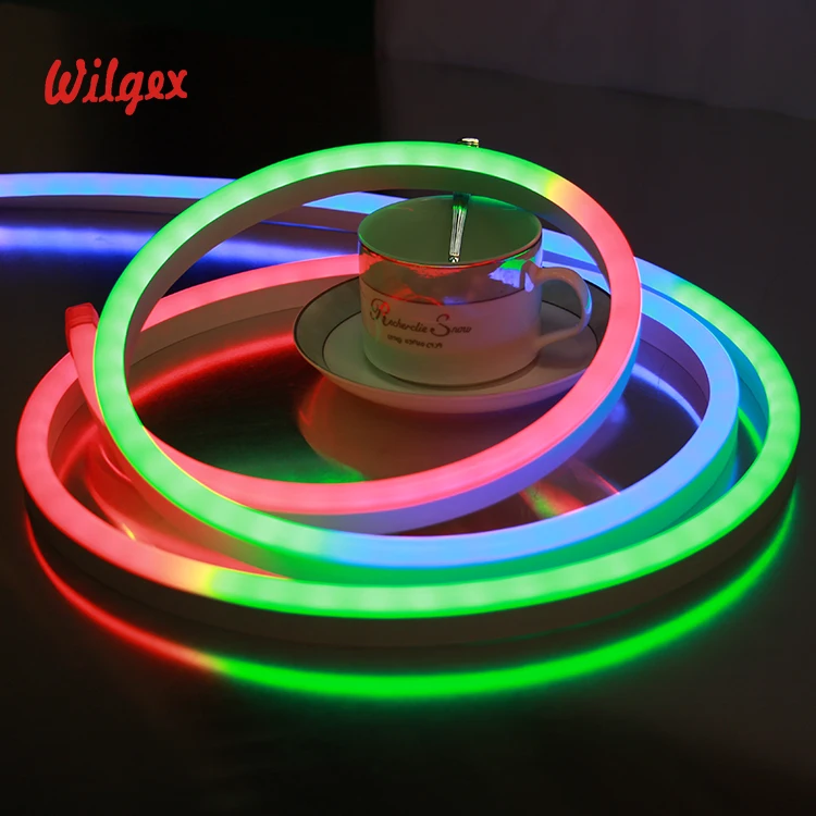 Premium Digital RGB Color-DMX/SPI Led Rope Light 10x20mm Pixel rgb led neon flex new_ideas_for_small_business