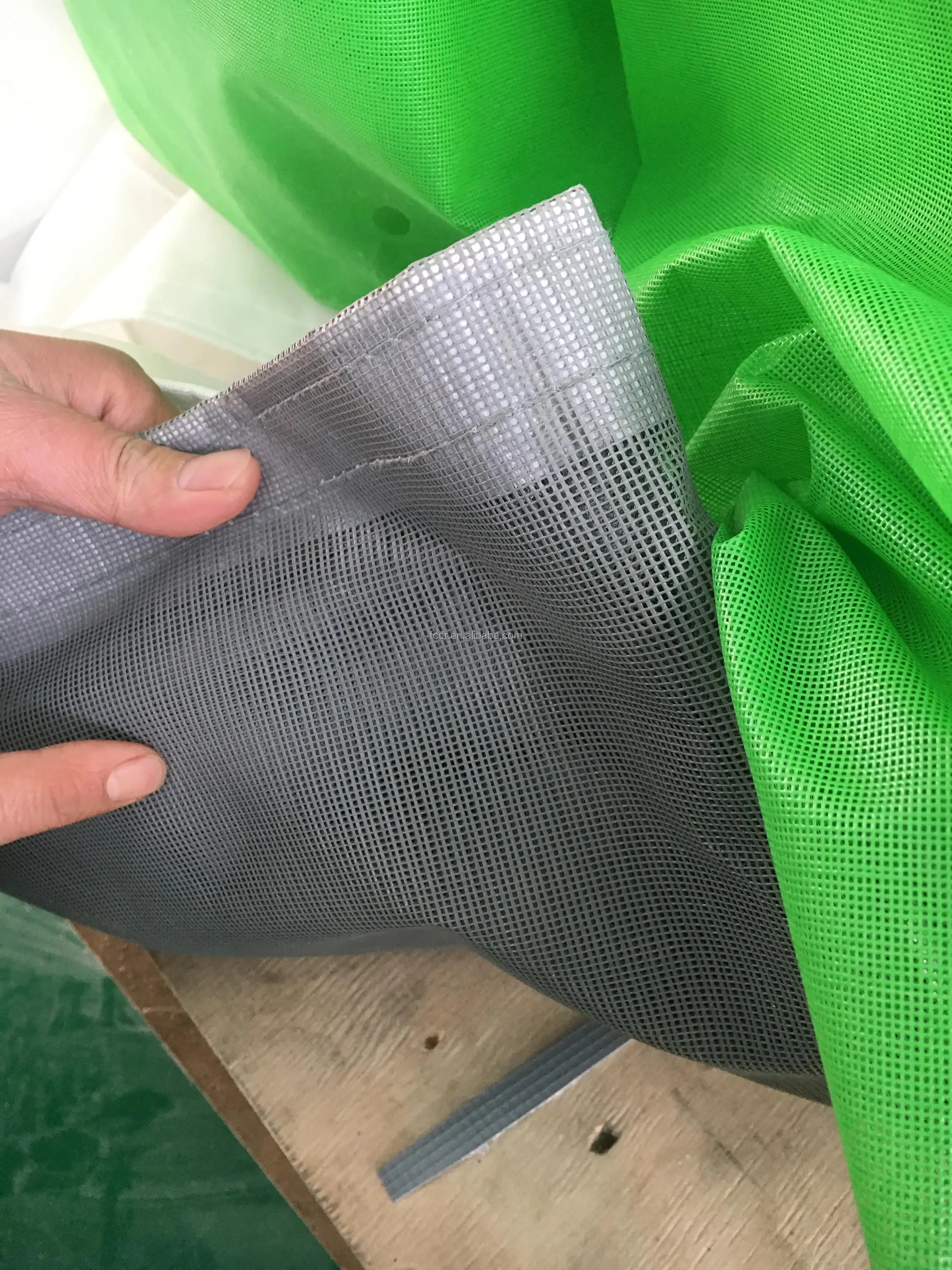 High Strength Pvc Coated Safety Net For Construction - Buy High ...