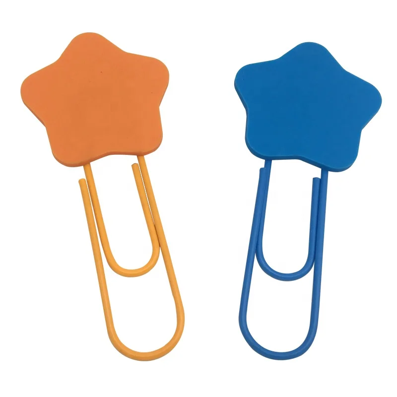 Advertising Blank Square Shape Jumbo Paper Clip For Pad Printing