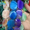 XULIN agate slices wholesale 40mm natural gemstone beads large agate slice double druzy pendant agate