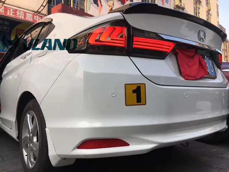 VLAND factory for car taillight City TAIL Lights rear lamp 2014 2015 2016 2017 2018  LED tail lamp with sequential indicator