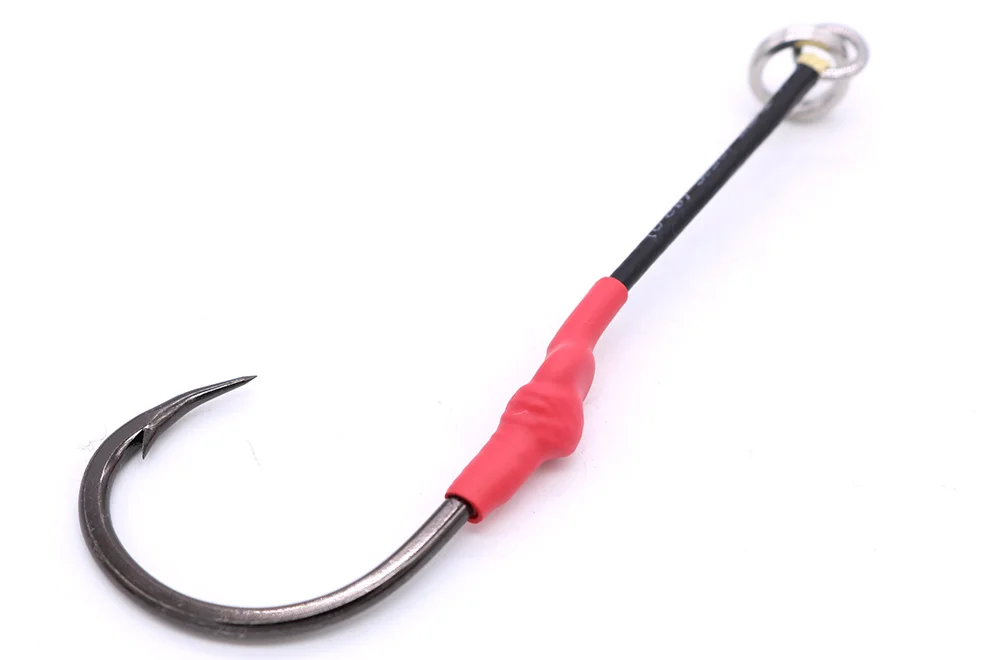 Mustad Assist Hook 3/0 5/0 7/0 8/0 9/0 Slow Jigging Hook Split Ring ...