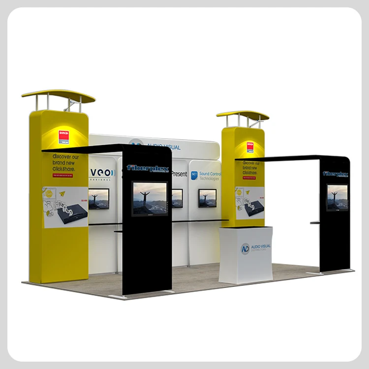 
modular folding exhibition system booth 