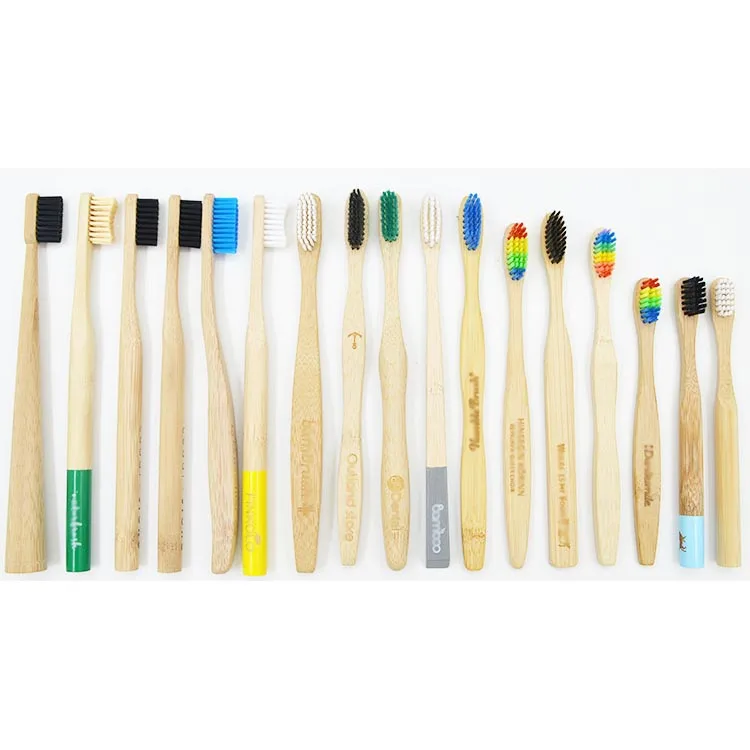 

Professional OEM CustomLogo Private Label Eco Friendly Bamboo Tooth Brush Toothbrush Supplier, Customized color