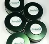 GREEN EPOXY LABEL ROUND TIN GIFT TIN SOUVENIR PRESENT TIN