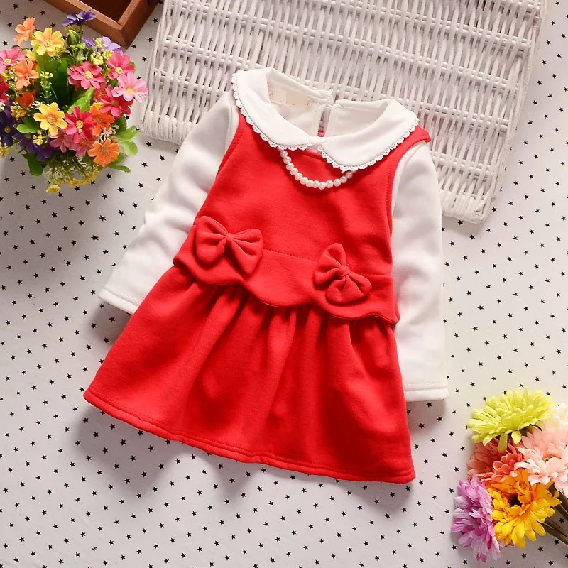 Winter Products Kids Baby Frock Design 