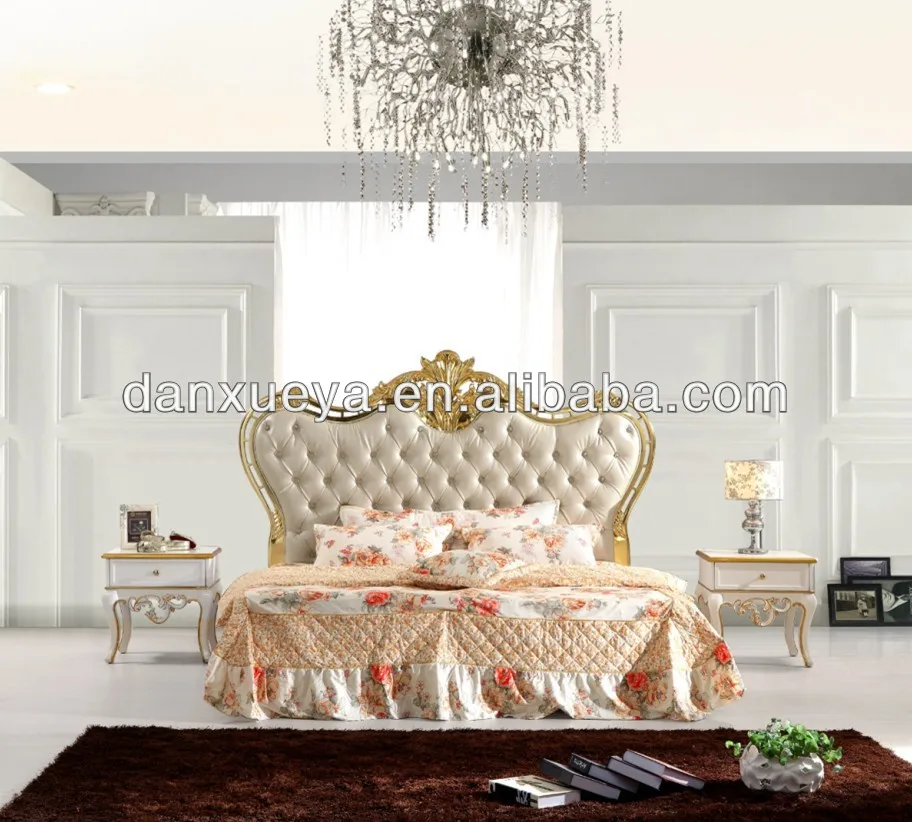 Dxy White Wddding Bedroom Furniture Bed Bedroom Furniture Simple Double Bed French Provincial Bedroom Furniture Bed View White Wddding Bedroom