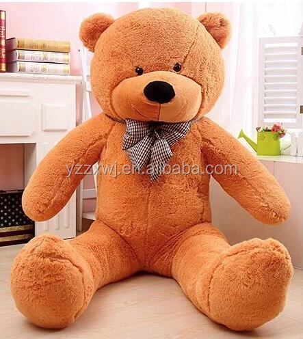 big teddy bear with small head