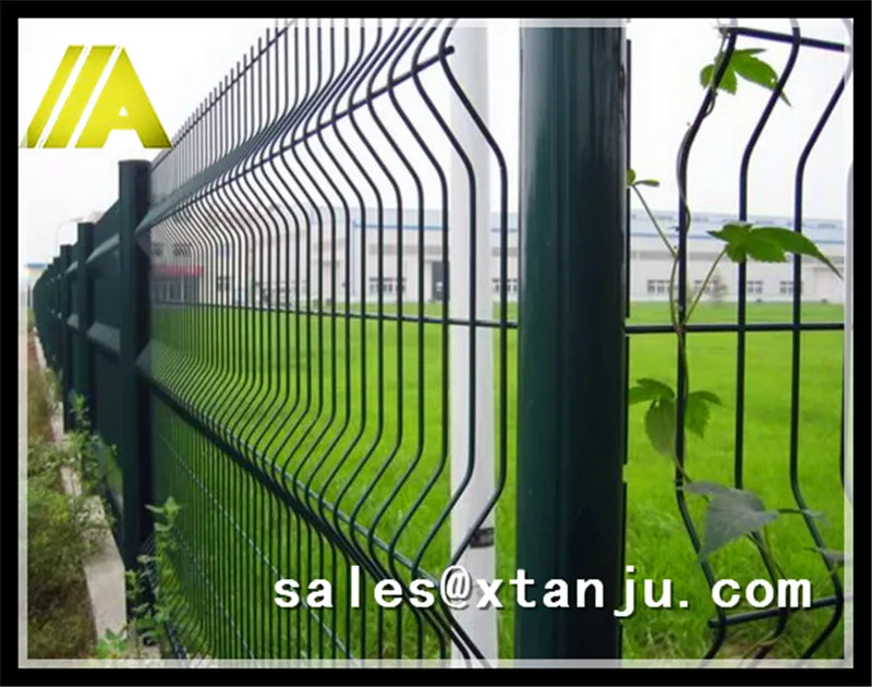 
Powder coating galvanized welded wire mesh fence 