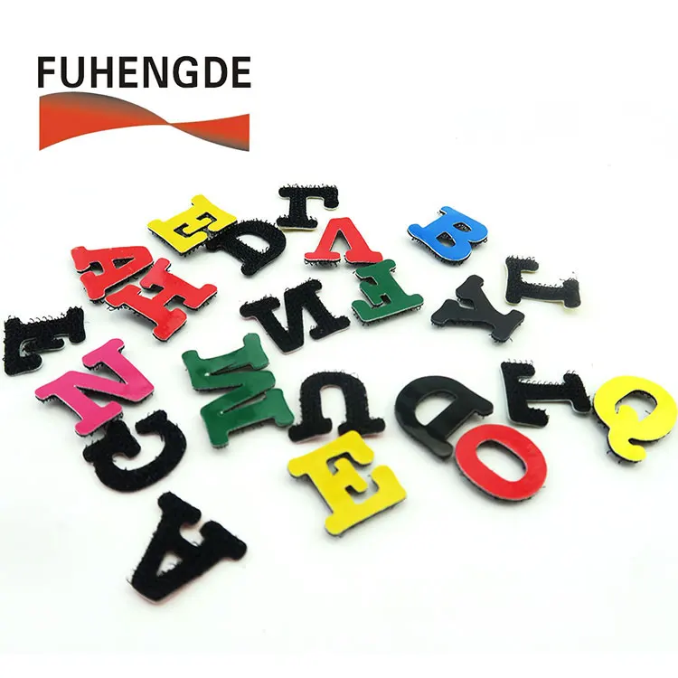 Hook And Loop Colorful Alphabet Letters Buy Hook Loop Alphabet,Sticky
