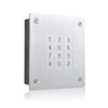 Flush install mounted touch keypad standalone metal case waterproof access control reader for door gate