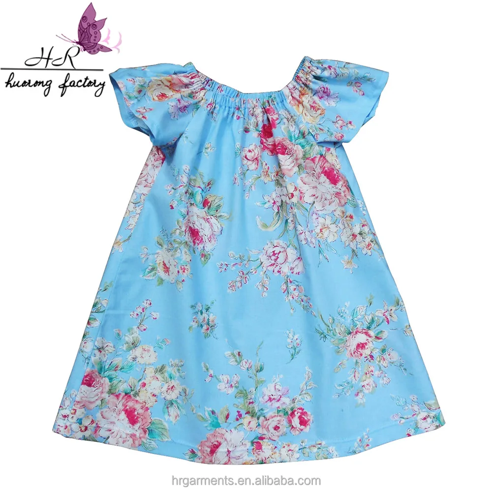 

2018 floral kids frock boutique design flower baby girl casual dress, Colors
