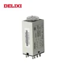 DELIXI JSZ6-2-2S 0.2s-2s DC 6V to 220V Low Cost Industrial Use Delay Time Relay