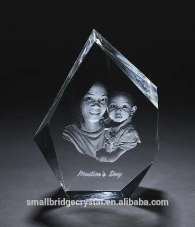 product custom 3d laser happy birthday crystal photo frame-32