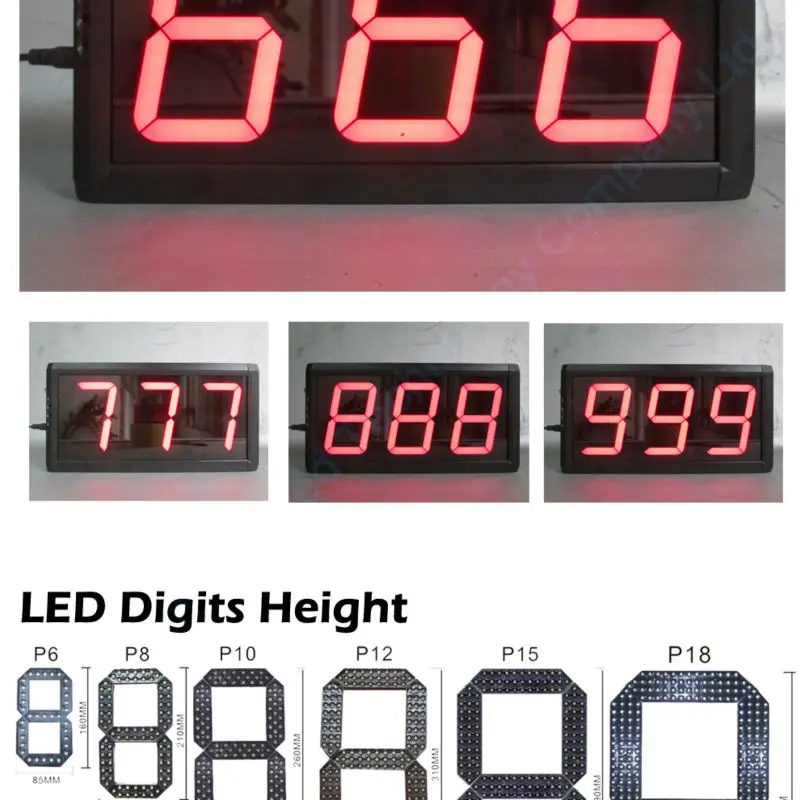Led Timer Signage \ Remote Control Timer \ Programmable Led Light Timer