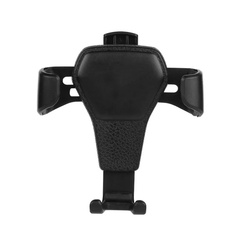 

Hand Free Custom Logo Gravity Air Vent Stand Holder For Cell In Car Phone Mount, Black;white