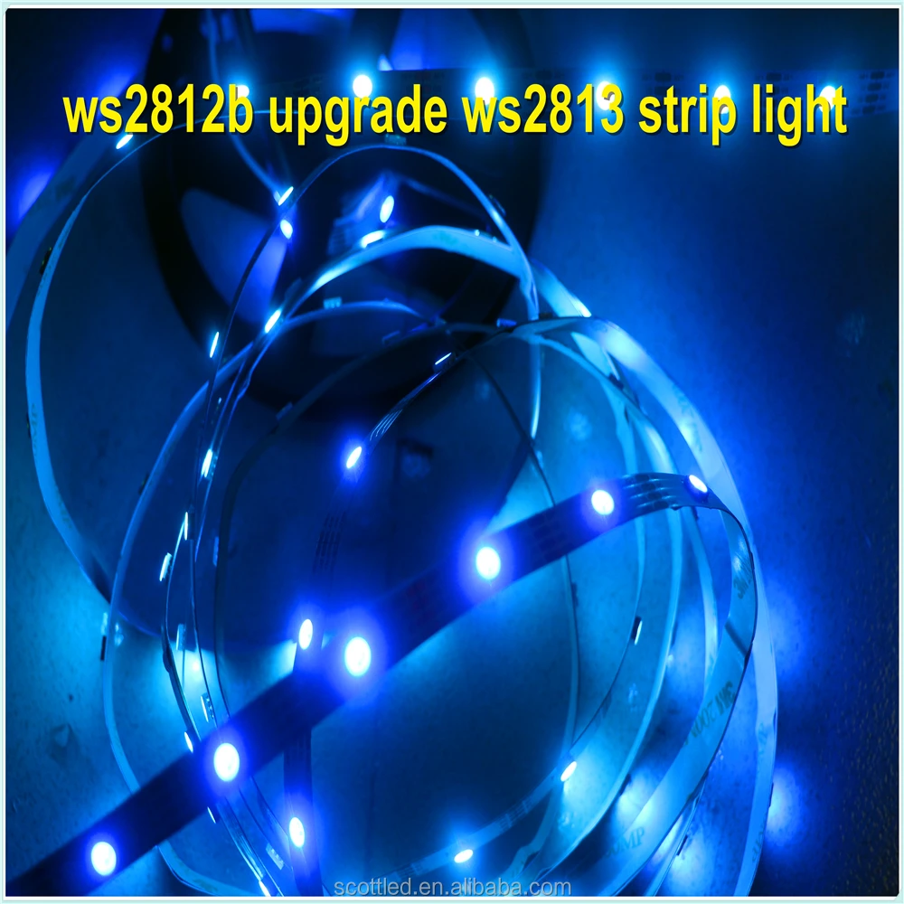 1M/2M/3M/4M 30LEDs Pixels WS2812B WS2811 WS2812 Individually Addressable SMD 5050 RGB LED upgrade5m/roll DC5V WS2813 30 LEDs/m