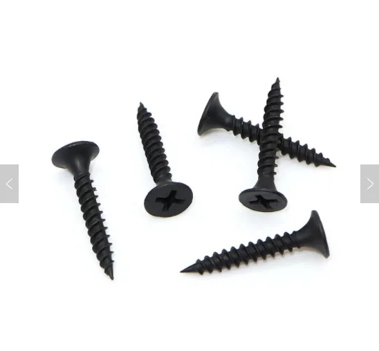 
High quality galvanized black phosphate gypsum drywall screws for metal and wood 