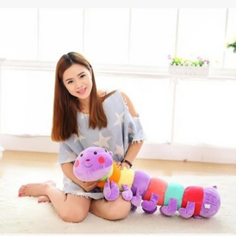 Phim hoạt h&igrave;nh sang trọng lớn s&acirc;u bướm nhồi b&ocirc;ng mềm đồ chơi