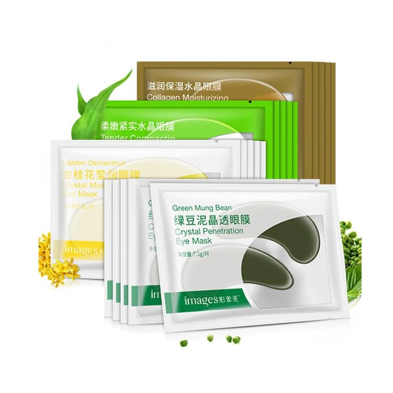 

wholesale IMAGES OEM ODM Firming dark circles custom collagen crystal eye mask