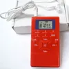 Hot-Sale Great Reception Portable Pocket Size Receiver LCD Display Digital clock radio