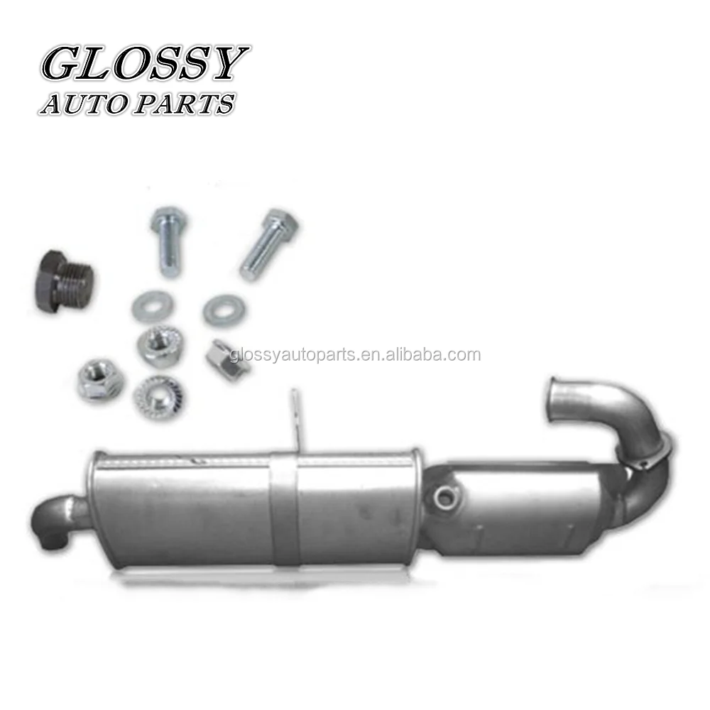 Glossy Exhaust Manifold Kit For Smart 0011953v001 0011953v0010000 11014490 Catalytic Converter