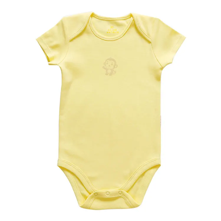 

Free labels Newborn bodysuit unisex 100% cotton plain baby onesie