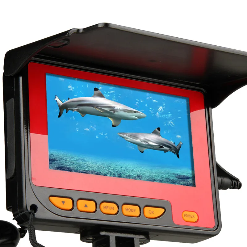 

Fish Finder Portable Underwater Fish Video Camera 4.3" TFT LCD Monitor 20M Cable With DVR Function