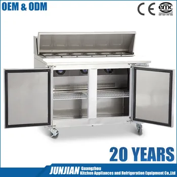 Commercial Countertop Display Refrigerator Counter Top Stainless