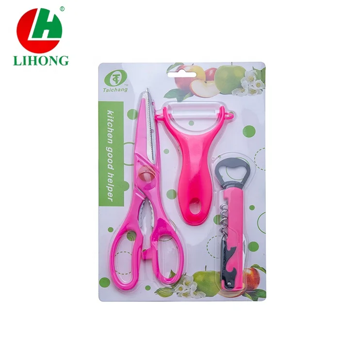 
Custom 2 in 1 Multi Functional Heavy Duty Plastic Handle Metal Bottle Opener for Beer and Wine 