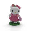 Custom Hello Kitty small size figurine for girl's gift home decoration