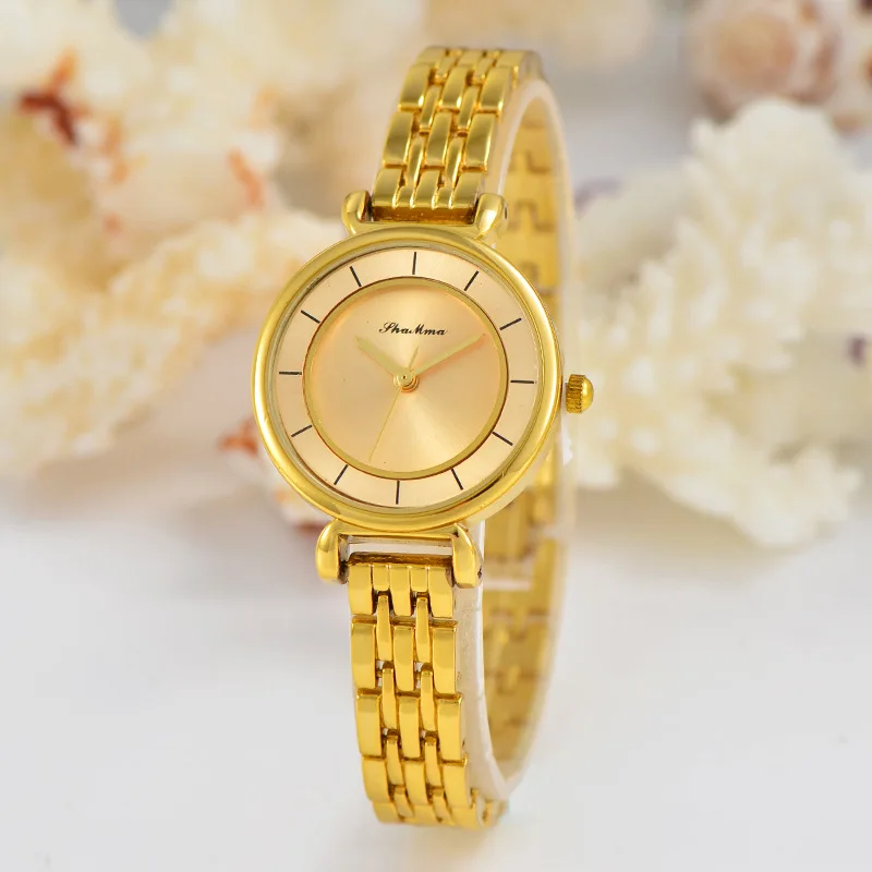 

Free Shipping Alloy Gold Watch Women,Golden Watch,Mens Gold Watch LNW392