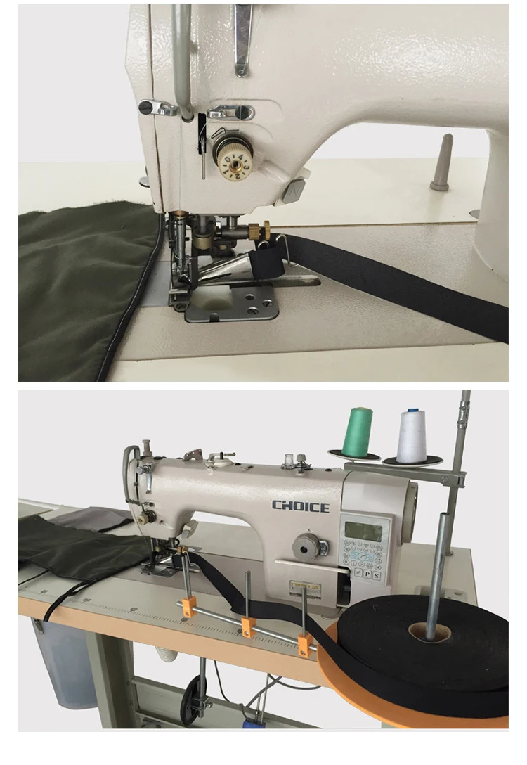 Direct Drive Lockstitch Industrial Sewing Machine With Side Cutter Over