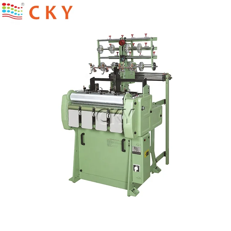 
High accuracy CKY 4/80 High Speed Heavy Duty Narrow Fabric Needle Loom 