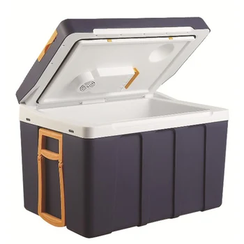 户外野营车载冰箱汽车 12 v 50l 便携式冷却器汽车冷冻机冰箱