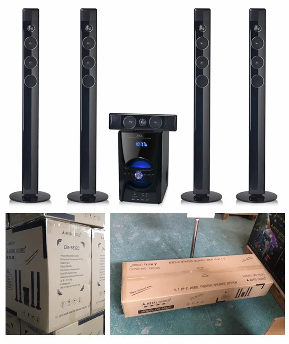 Channel Multimedia Tower Speakers Home Theater Column Speaker With Digital  Fm Radio Buy Home Theatre Tower Speaker,Tower Speaker,Home Theater Column  Speaker Product On