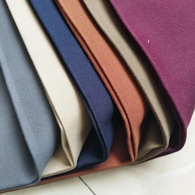 98% Cotton 2% Spandex Woven Twill Fabric For Trousers - Buy 