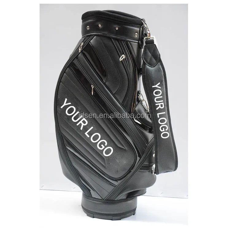 
wholesale customer LOGO Hot sale golf bag and Stand golf bag Waterproof Custom Tour Golf Staff PU Bag 