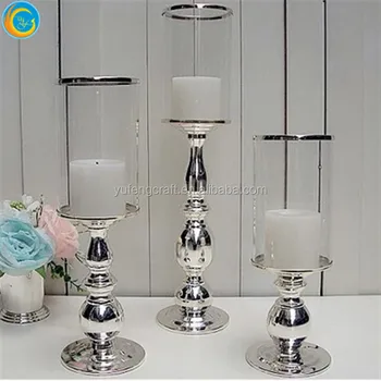 glass candle holders for wedding centerpieces