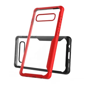 Shockproof Hybrid Clear Back Case Samsung Galaxy S10