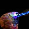 hot sale bubble gun toy with 4 led light and music juguetes led 2019