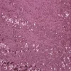 Magic Red Color Silver Polyester Sequin Fabric For Dress