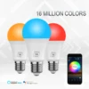 9w led down light 9w e27 e22 smart bulb alexa wifi 5 channel rgb ww cw led bulb a60 rgb led lamp wifi 7w smart wifi edison bulb
