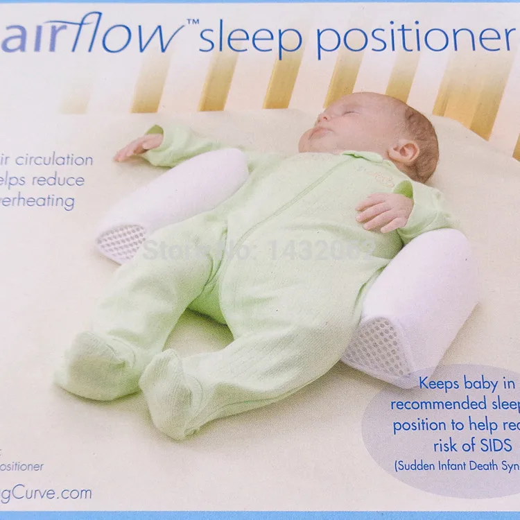 Новый бренд ребенка подушку стабилизатор поперечной устойчивости формировании подушку ребенка сна позиционер с дыхание воздушный поток регулировка размер новорожденных путешествия подушка