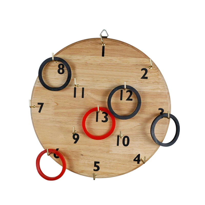 Hookey Ring Toss Yard Game,Easily Wall Hang Outdoor Game For Family