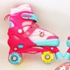 EN71 certification pro child flashing inline skate